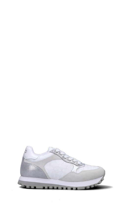 LIU JO Sneaker donna bianca/grigia in suede