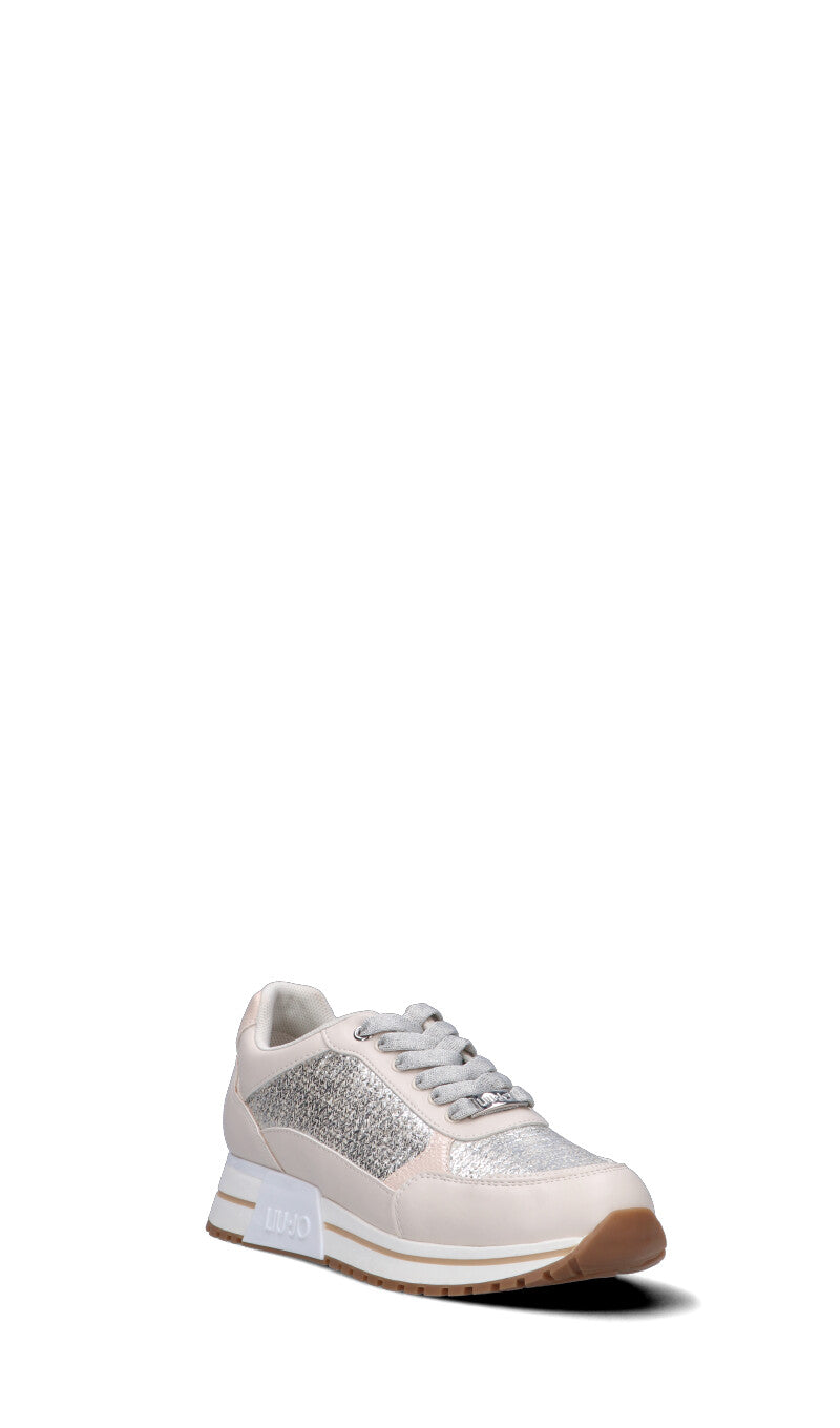 LIU JO Sneaker donna panna/argento