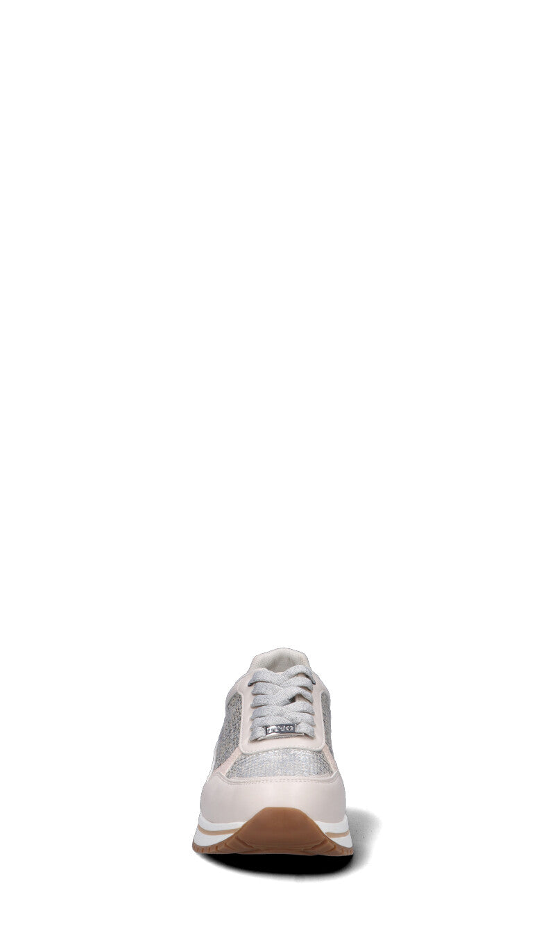 LIU JO Sneaker donna panna/argento