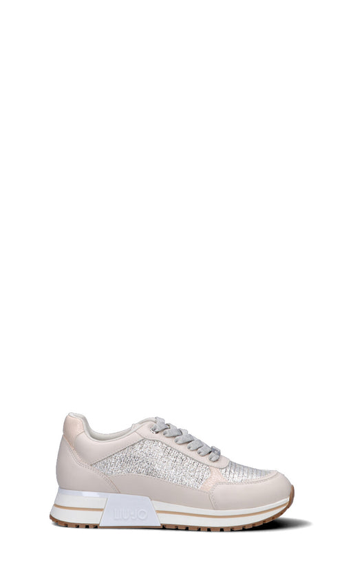 LIU JO Sneaker donna panna/argento