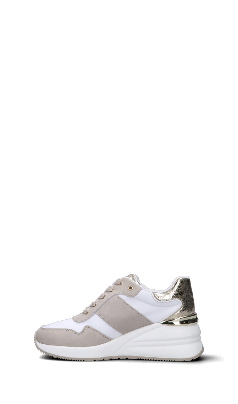 LIU JO Sneaker donna bianca/beige/oro