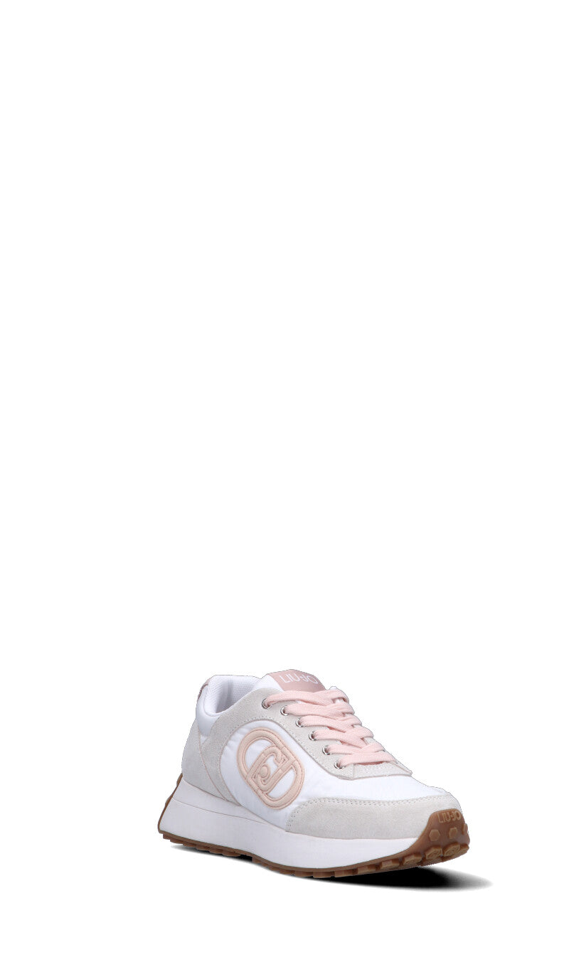 LIU JO Sneaker donna bianca in suede