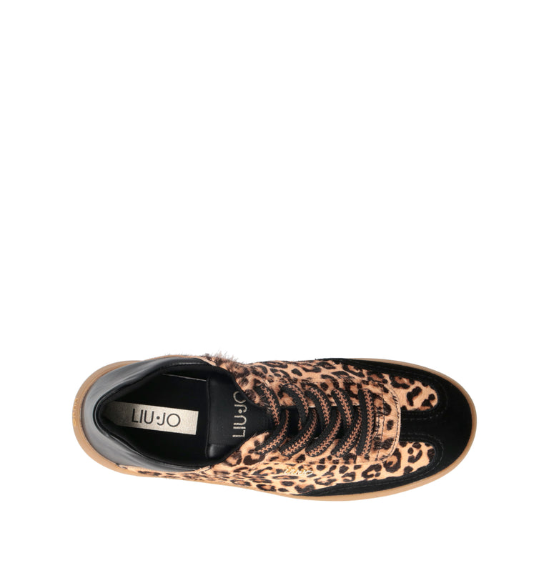 LIU JO Sneaker donna maculata in cavallino