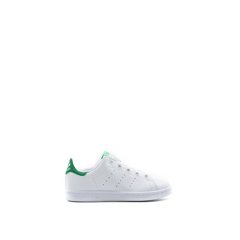 ADIDAS ORIGINAL STAN SMITH Sneakers bambino bianco/verde in pelle