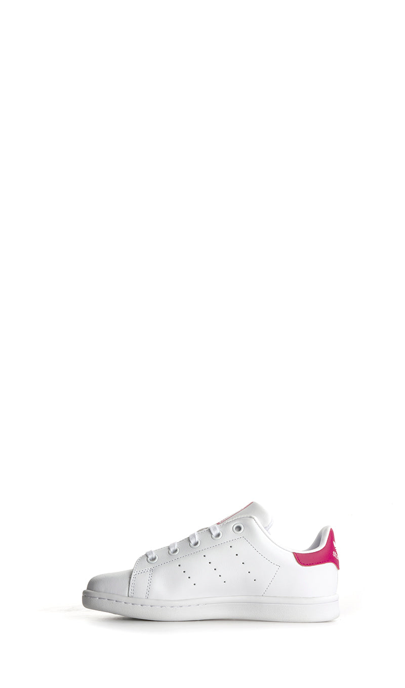 ADIDAS ORIGINAL STAN SMITH Sneaker bambina bianca/rosa in pelle