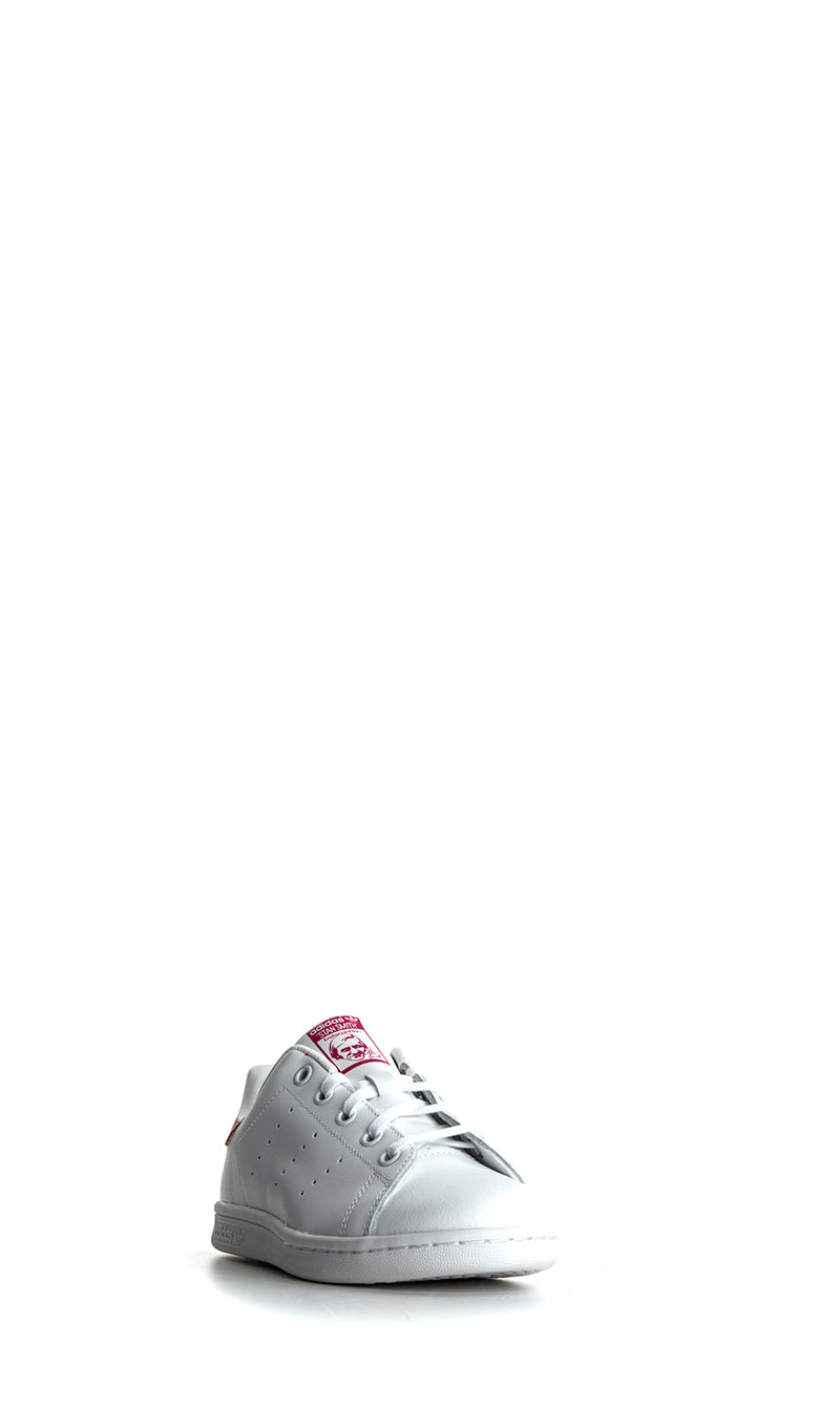 ADIDAS ORIGINAL STAN SMITH Sneaker bambina bianca/rosa in pelle