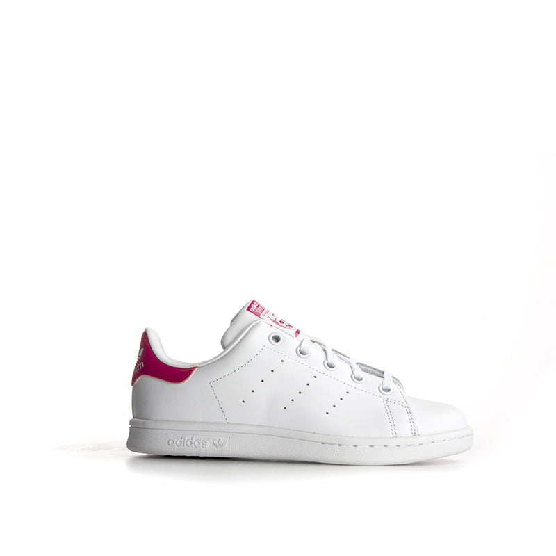ADIDAS ORIGINAL STAN SMITH Sneaker bambina bianca/rosa in pelle