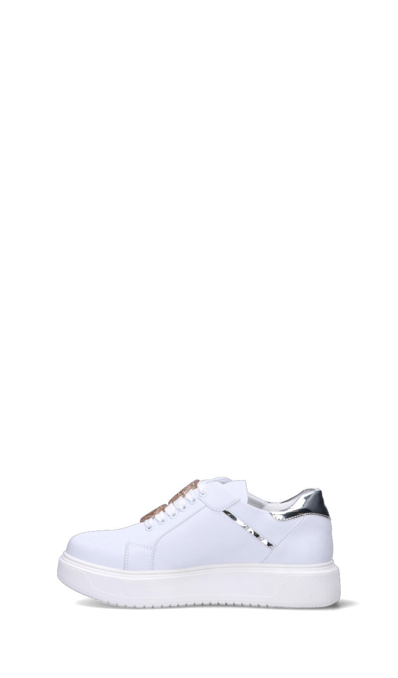 BRACCIALINI Sneaker donna bianca/argento
