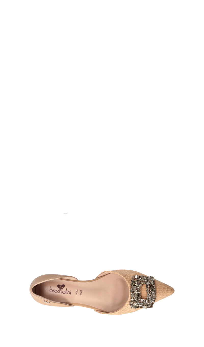 BRACCIALINI Ballerina donna beige