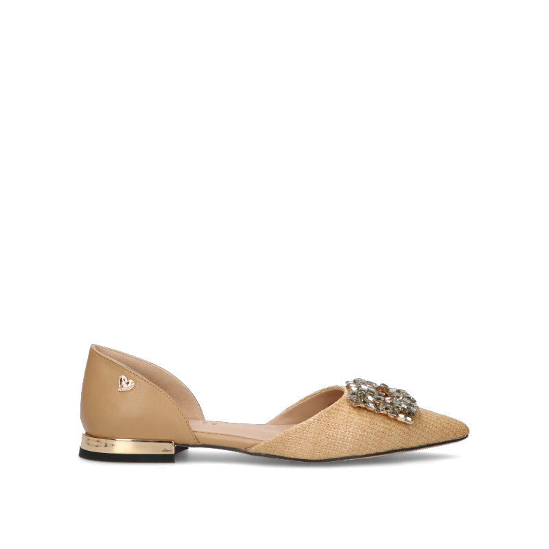 BRACCIALINI Ballerina donna beige