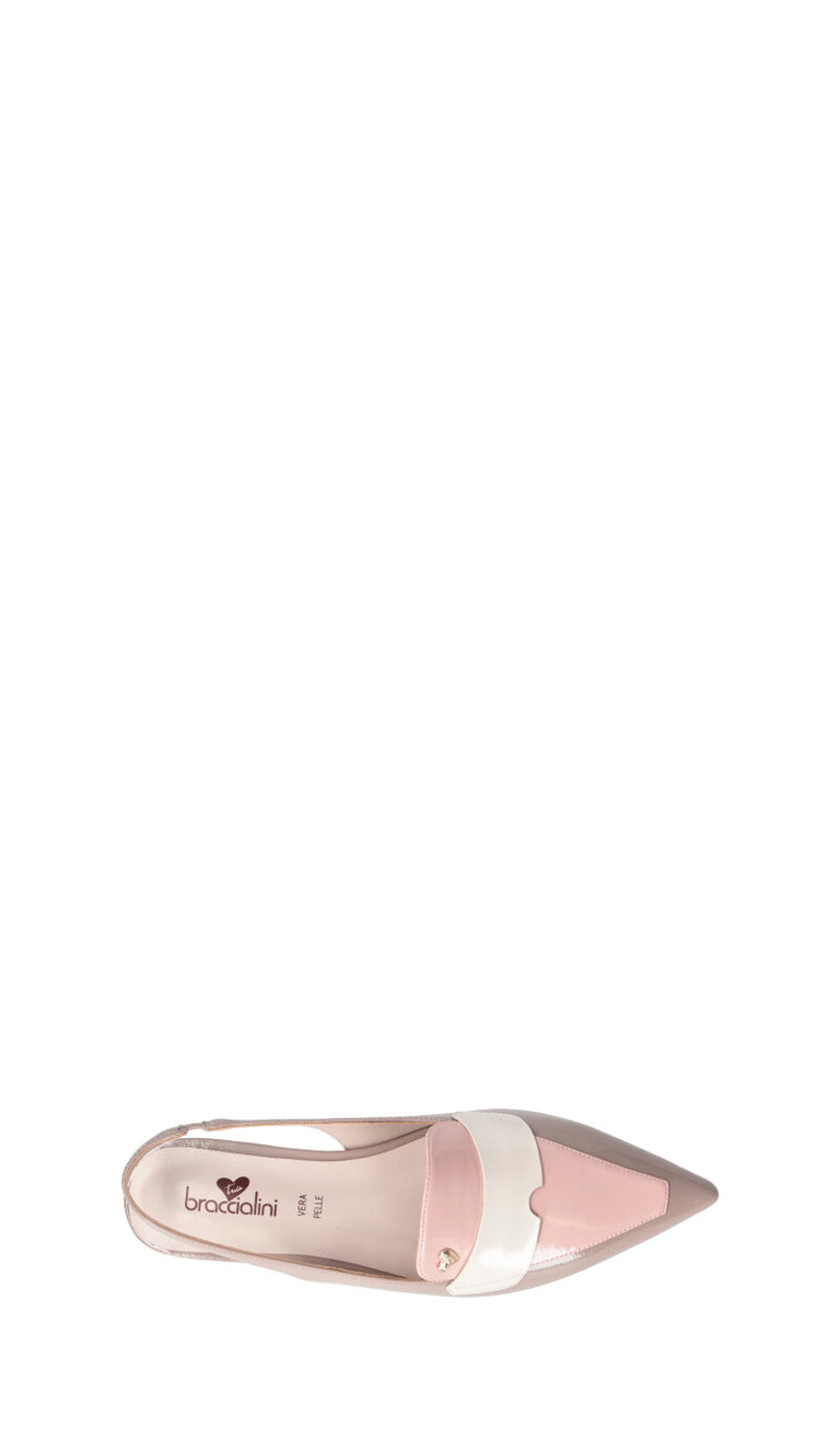BRACCIALINI Slingback donna rosa