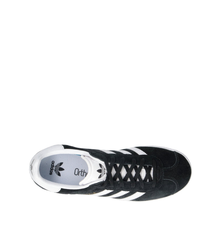 ADIDAS GAZELLE J Sneaker ragazzi nera in suede