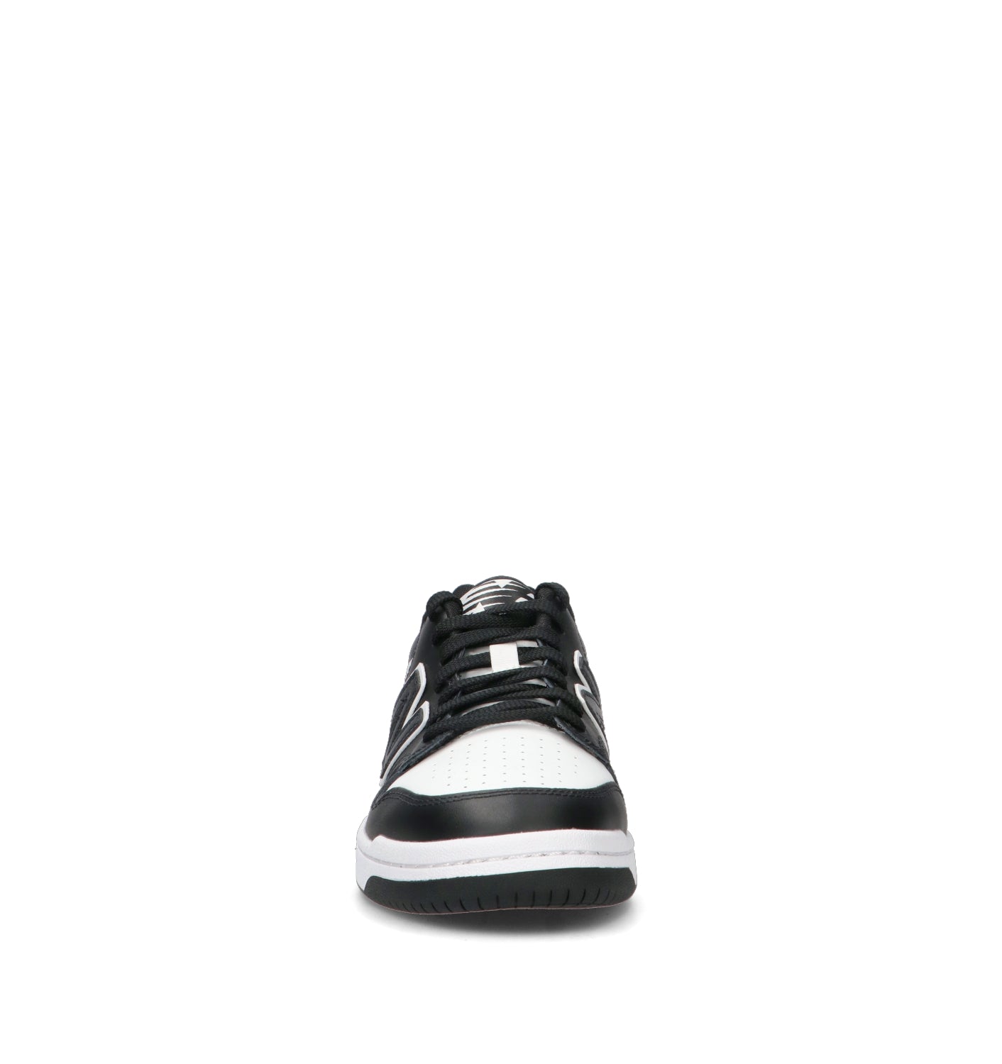 NEW BALANCE Sneaker uomo nera in pelle