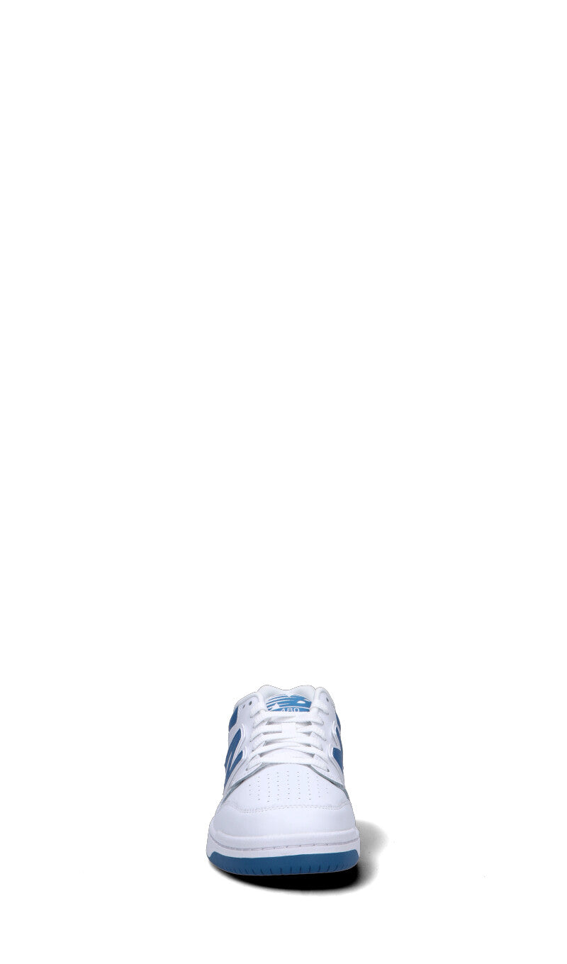 NEW BALANCE Sneaker uomo bianca/blu in pelle