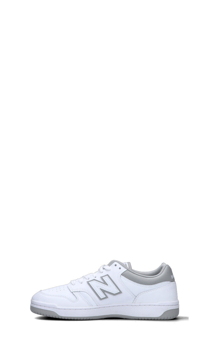 NEW BALANCE - 480 Sneaker uomo bianca/grigia in pelle