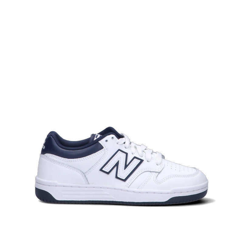NEW BALANCE 480 Sneaker donna bianca/blu in pelle