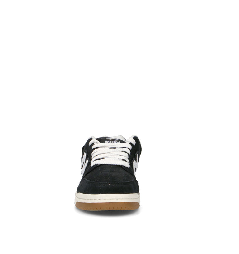 NEW BALANCE 480 Sneaker uomo nera in suede
