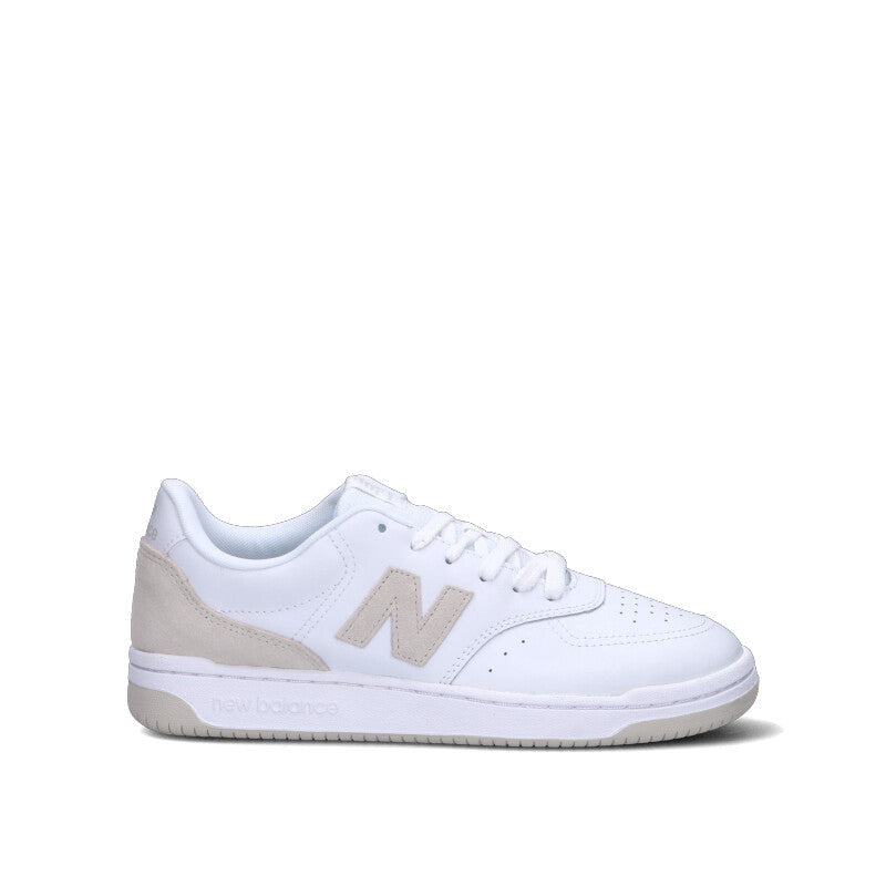 NEW BALANCE Sneaker uomo bianca in pelle