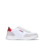 DIESEL Sneaker ragazzo bianca/rossa