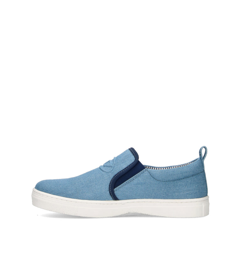 DIESEL Slip on ragazzo azzurra