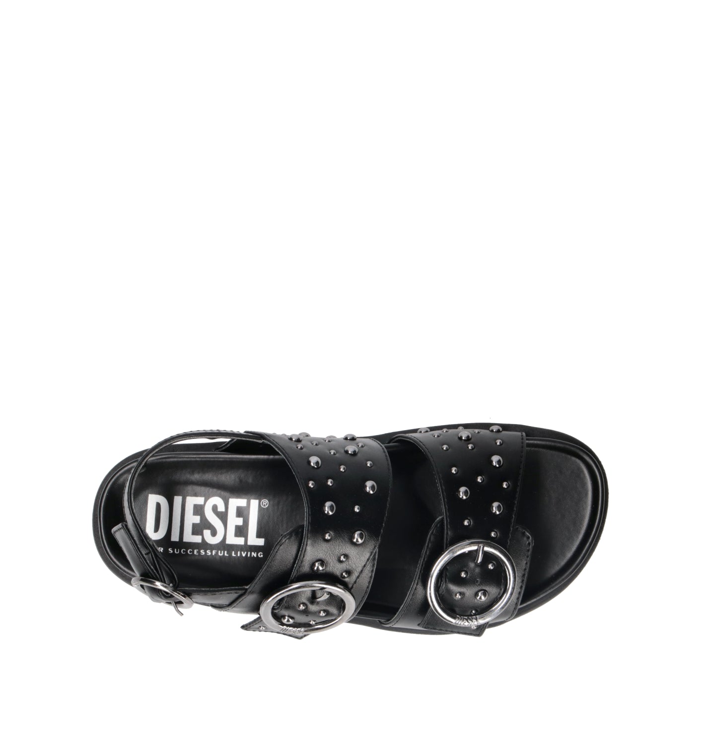 DIESEL Sandalo ragazza nero