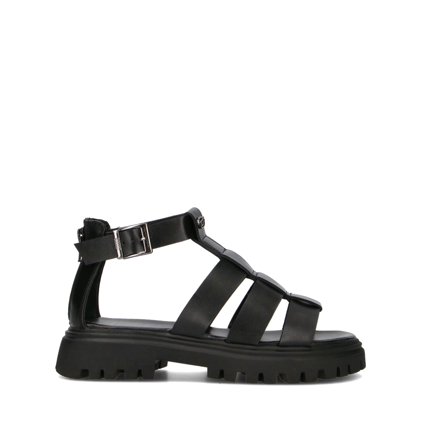 DIESEL Sandalo ragazza nero