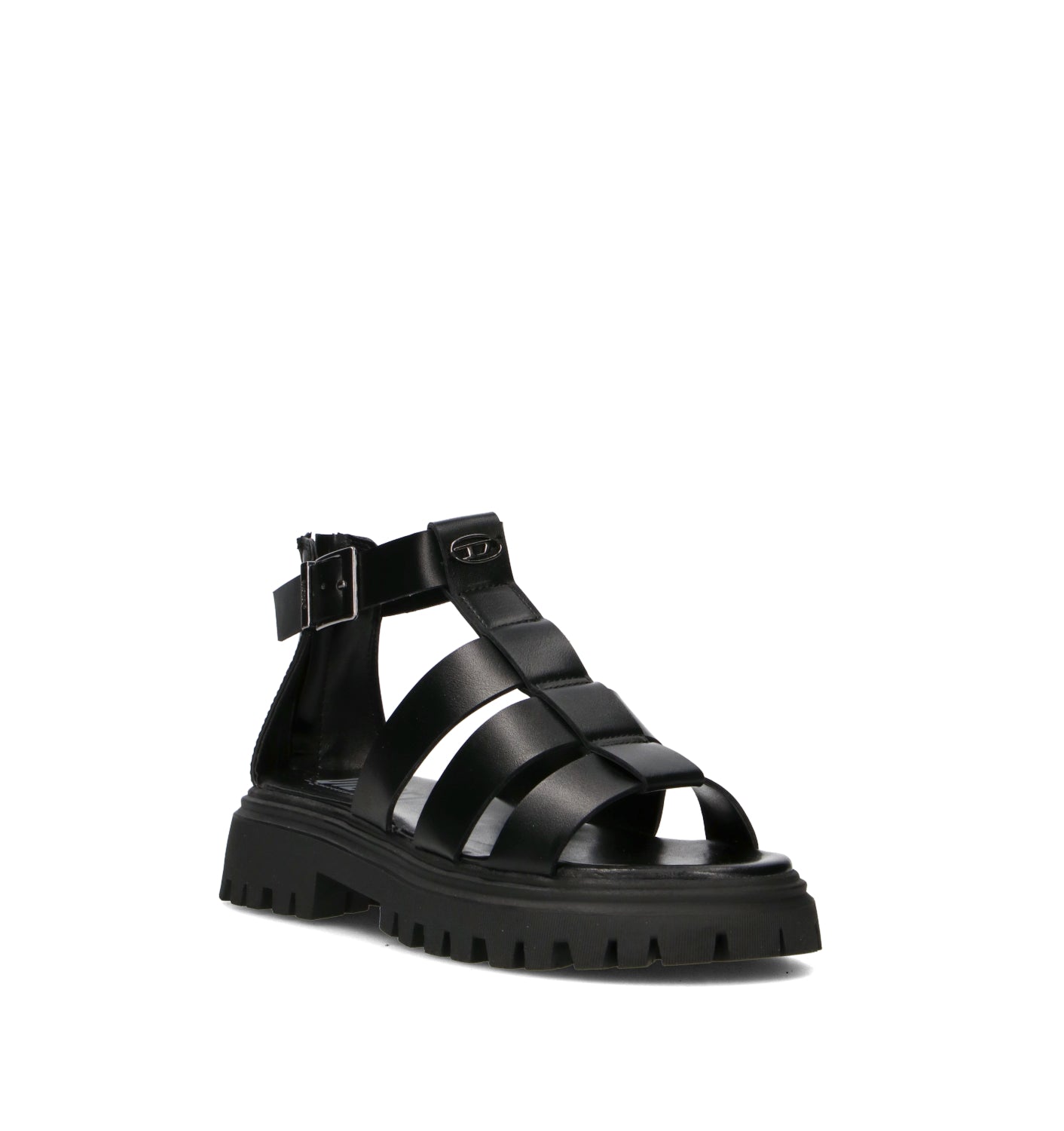 DIESEL Sandalo ragazza nero