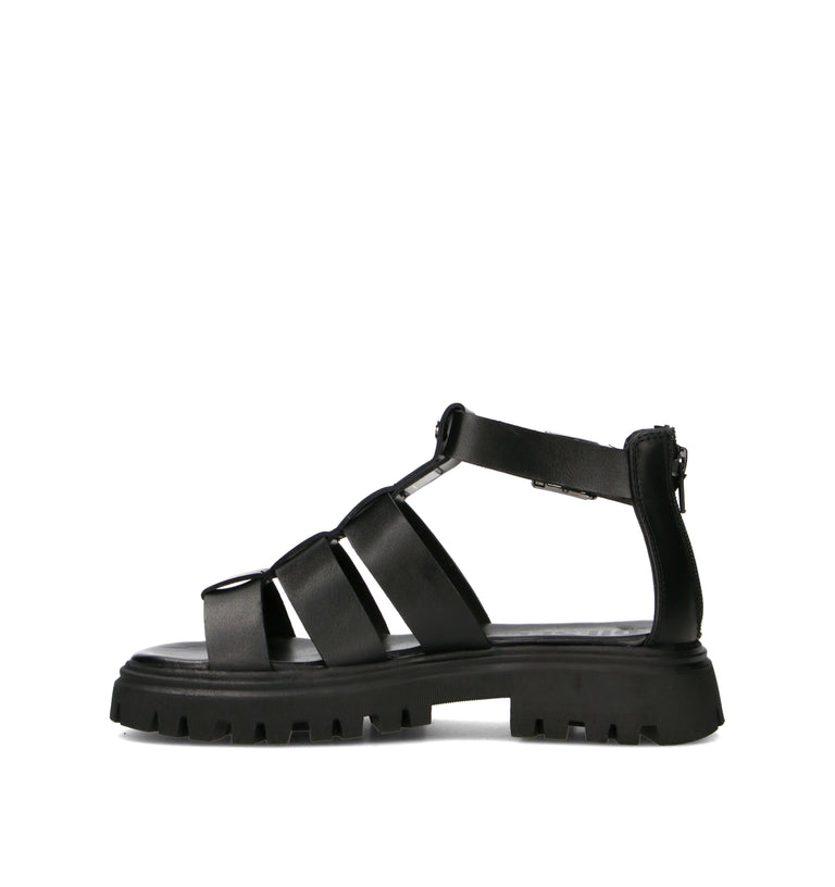 DIESEL Sandalo ragazza nero