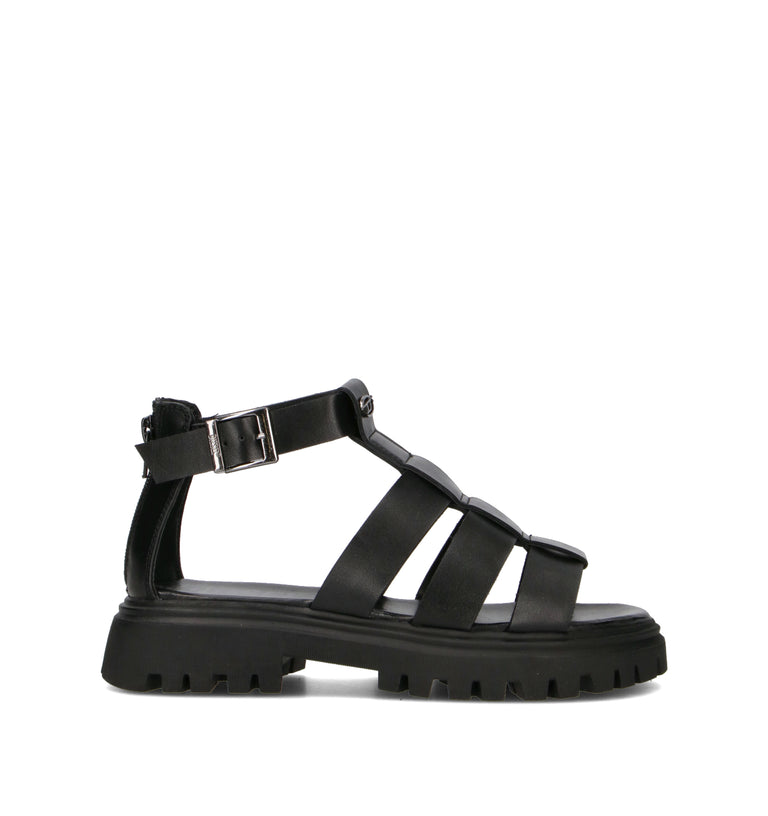 DIESEL Sandalo ragazza nero