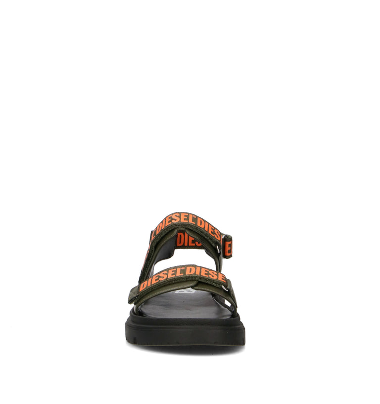 DIESEL Sandalo ragazzo militare