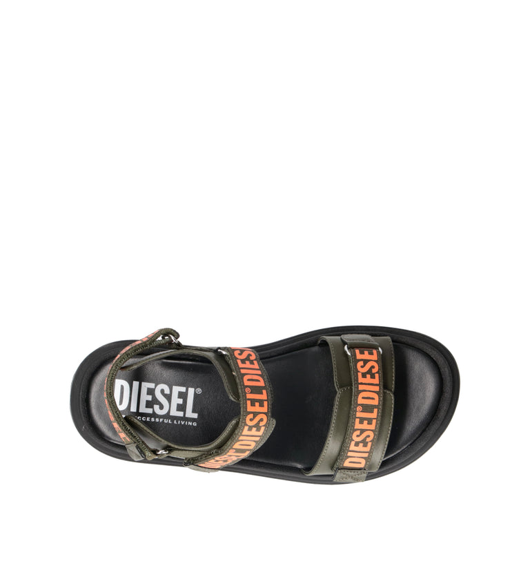 DIESEL Sandalo ragazzo militare