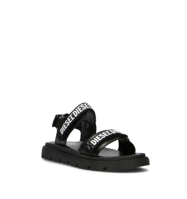 DIESEL Sandalo ragazzo nero