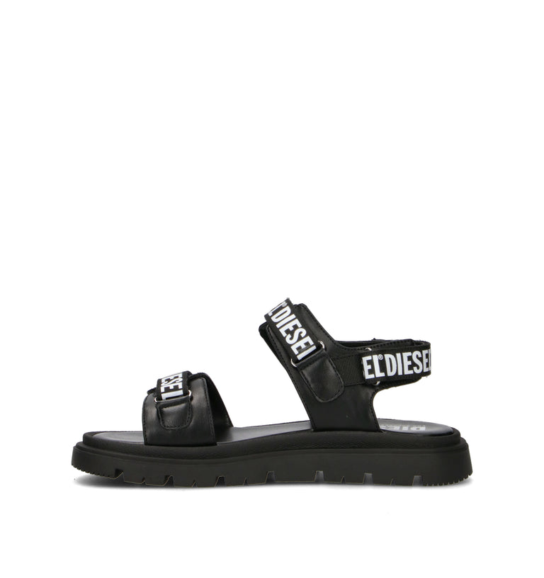 DIESEL Sandalo ragazzo nero