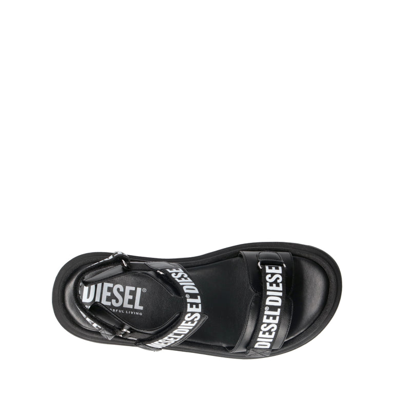 DIESEL Sandalo ragazzo nero