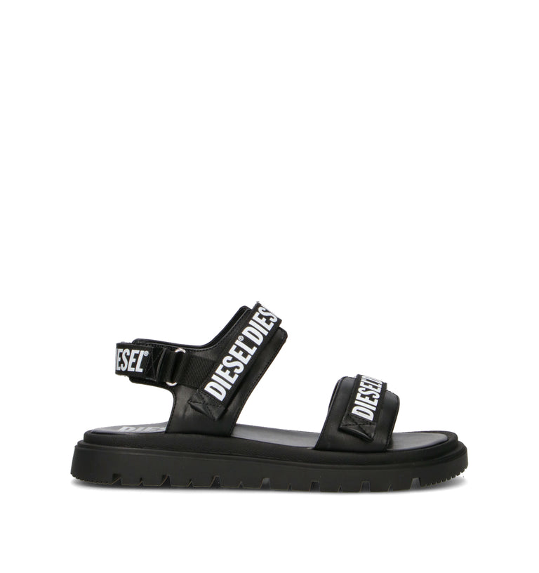 DIESEL Sandalo ragazzo nero