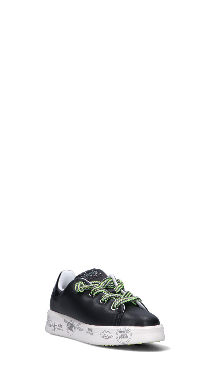 PREMIATA Sneaker donna nera in pelle