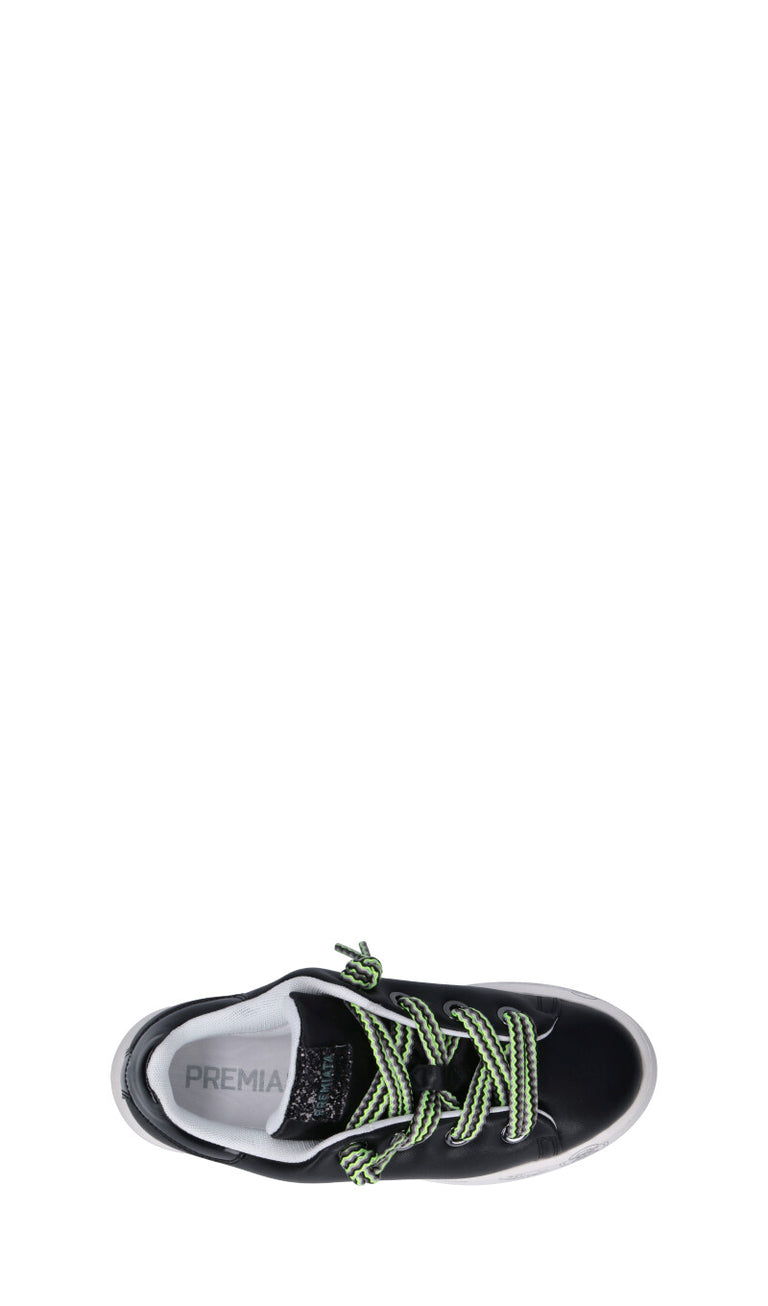 PREMIATA Sneaker donna nera in pelle