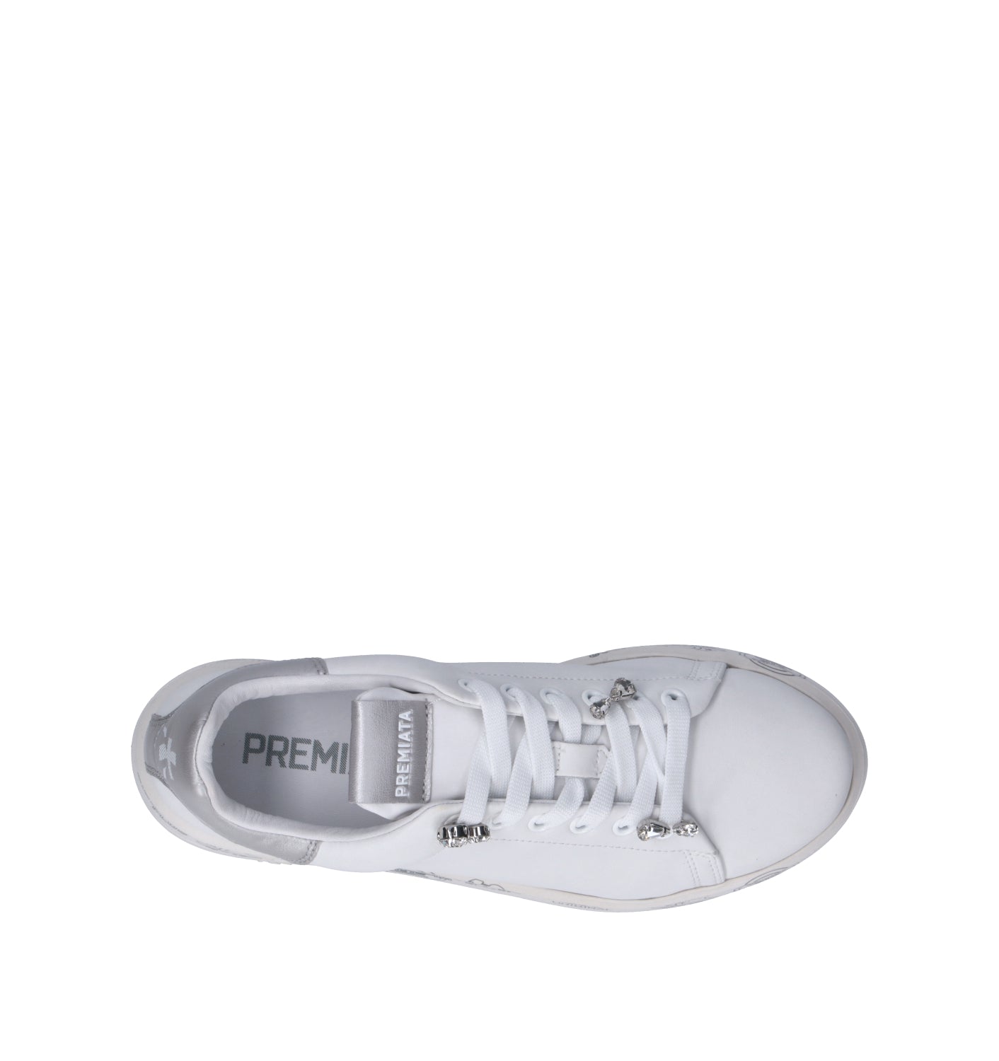 PREMIATA BELLE Sneaker donna bianca in pelle