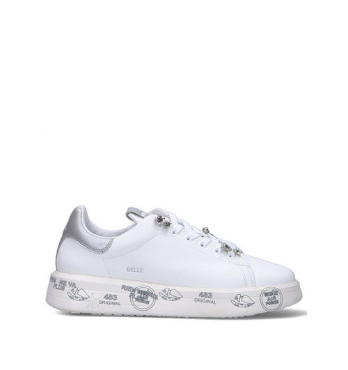 PREMIATA BELLE Sneaker donna bianca in pelle