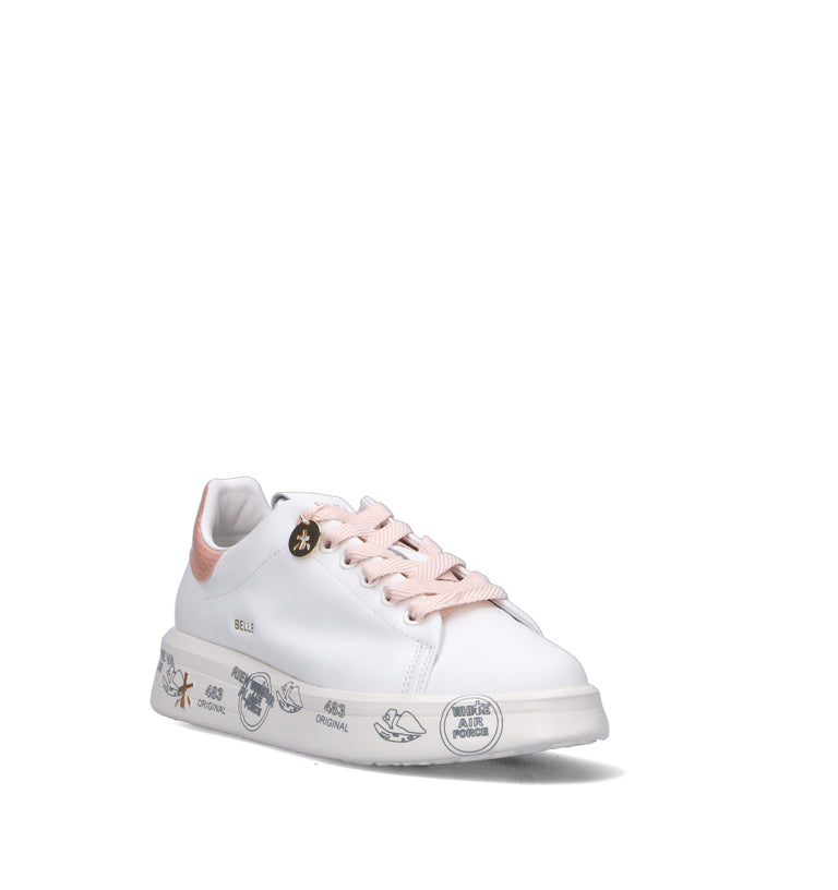 PREMIATA Sneaker donna bianca/rosa