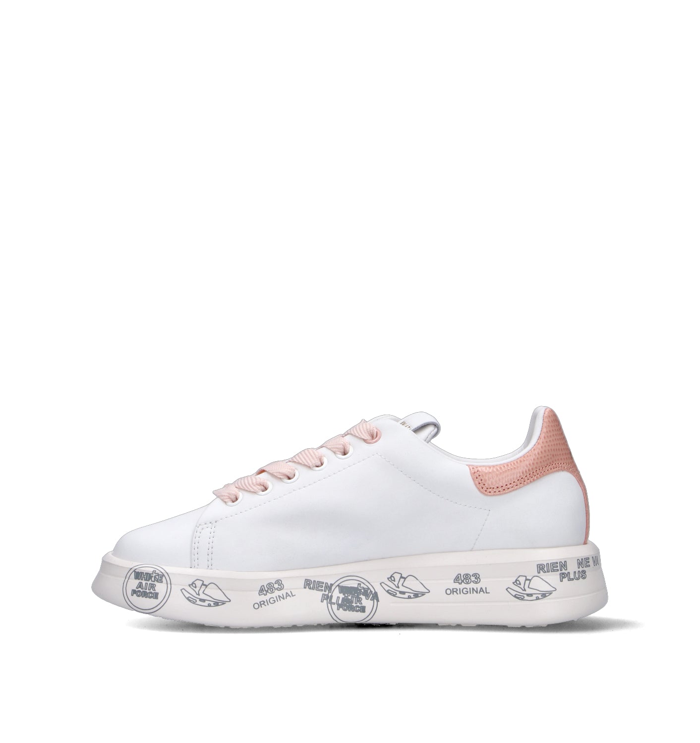PREMIATA Sneaker donna bianca/rosa