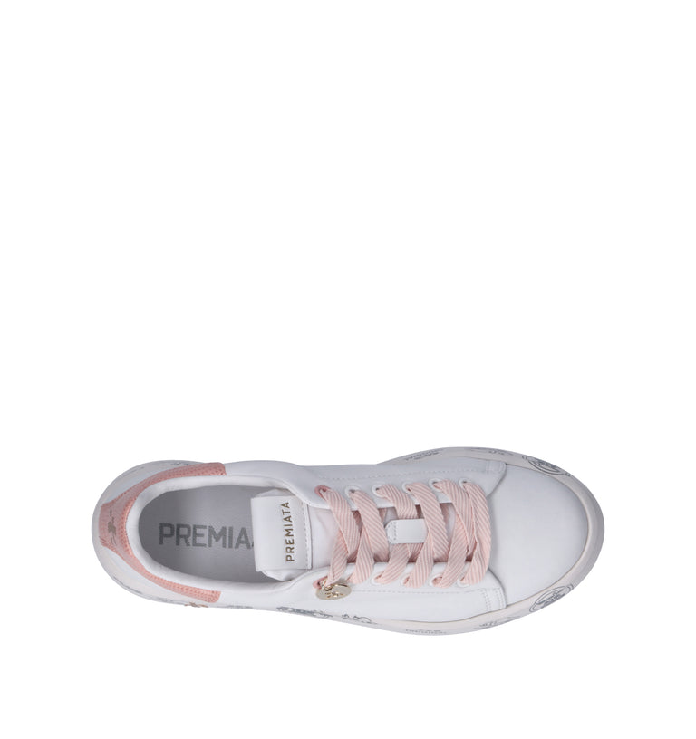 PREMIATA Sneaker donna bianca/rosa