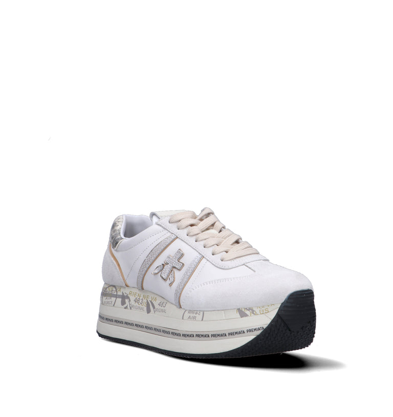 PREMIATA BETH Sneaker donna bianca
