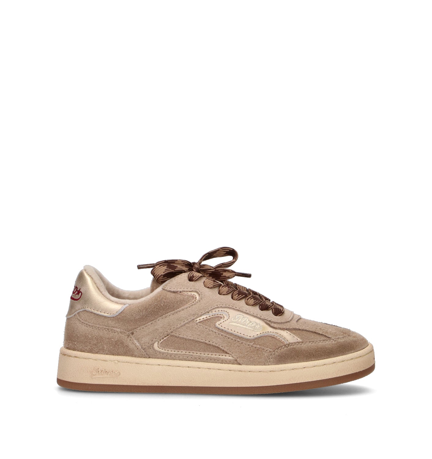 MRP Sneaker donna beige in suede