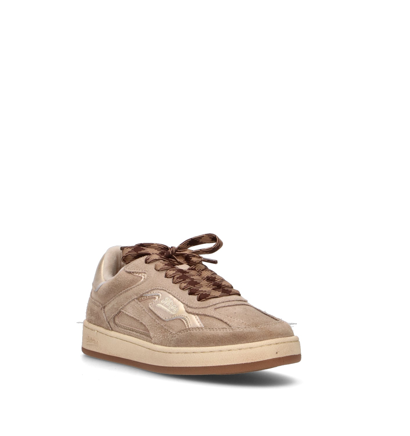 MRP Sneaker donna beige in suede