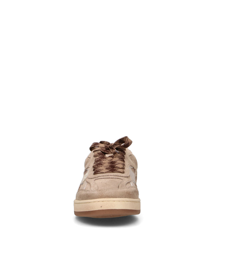 MRP Sneaker donna beige in suede