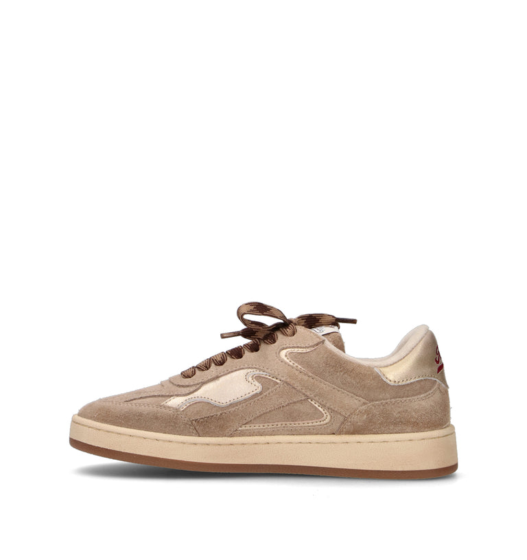 MRP Sneaker donna beige in suede