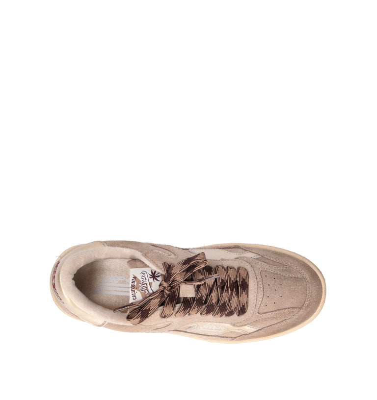 MRP Sneaker donna beige in suede