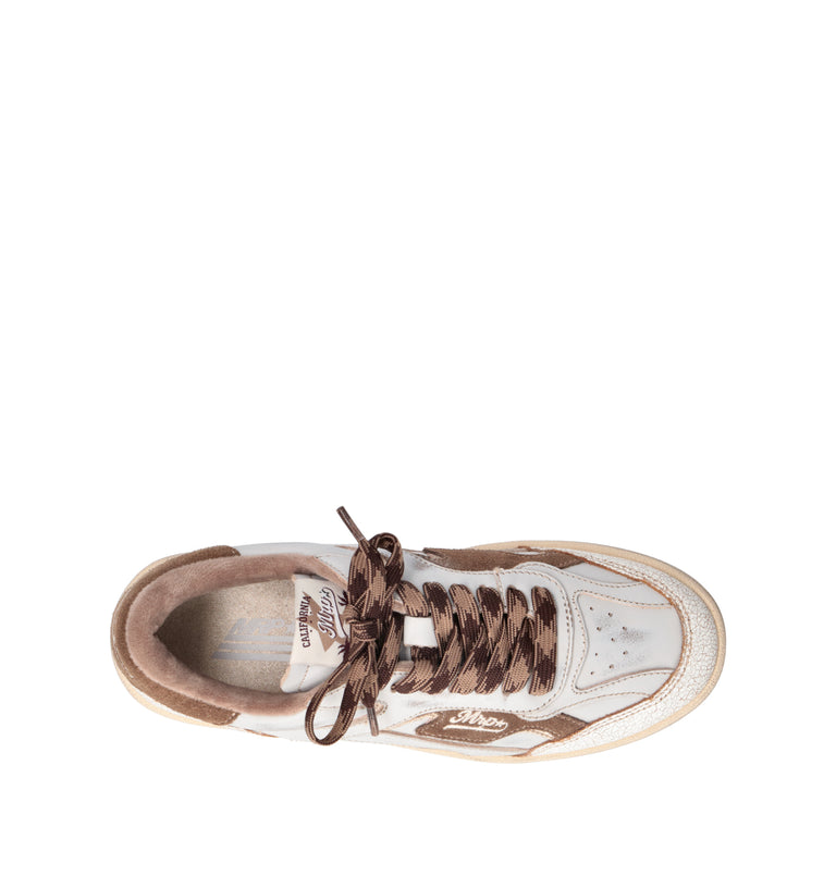 MRP Sneaker donna bianca in pelle