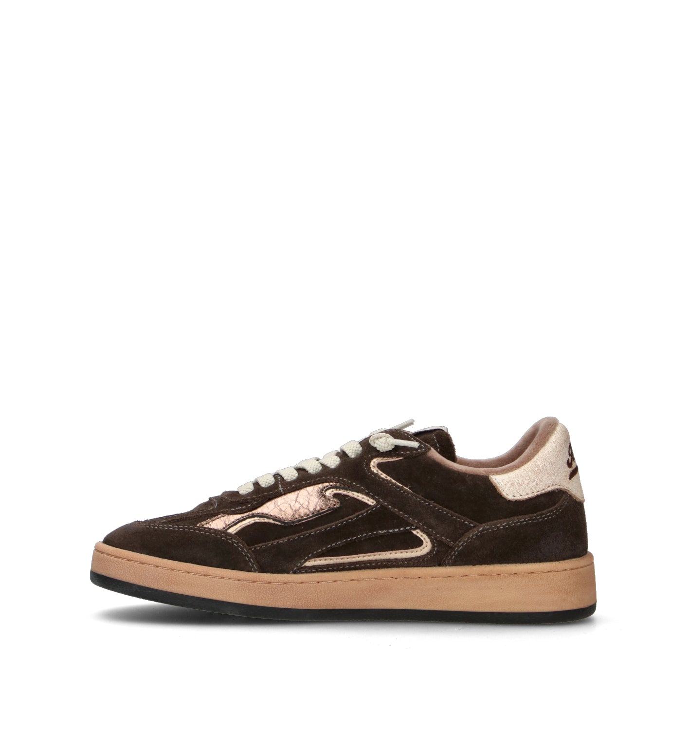 MRP Sneaker donna marrone in suede